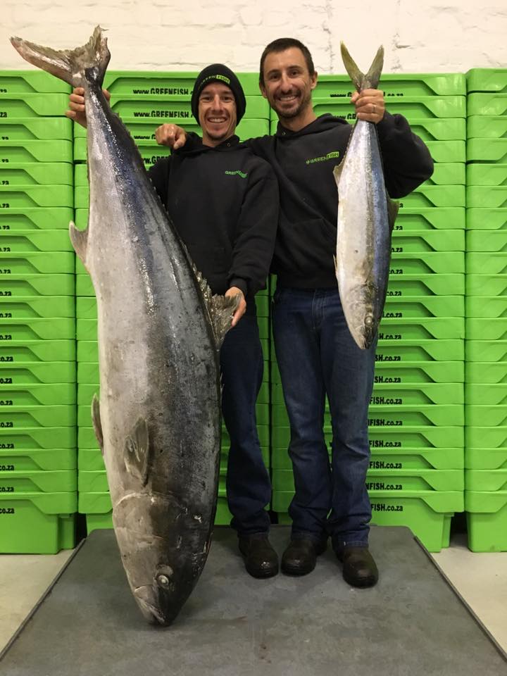 Ryan and Andrew holding fish