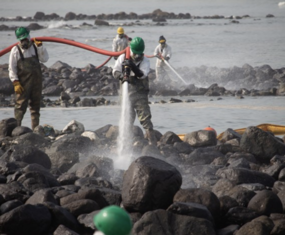 Oil Spill in Peru