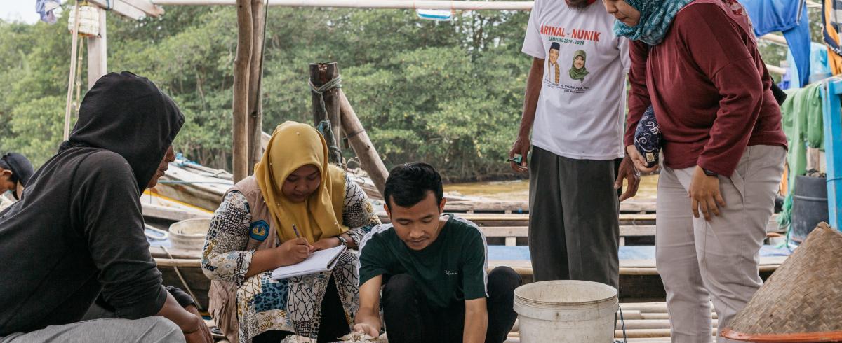 Catch reporting for crab